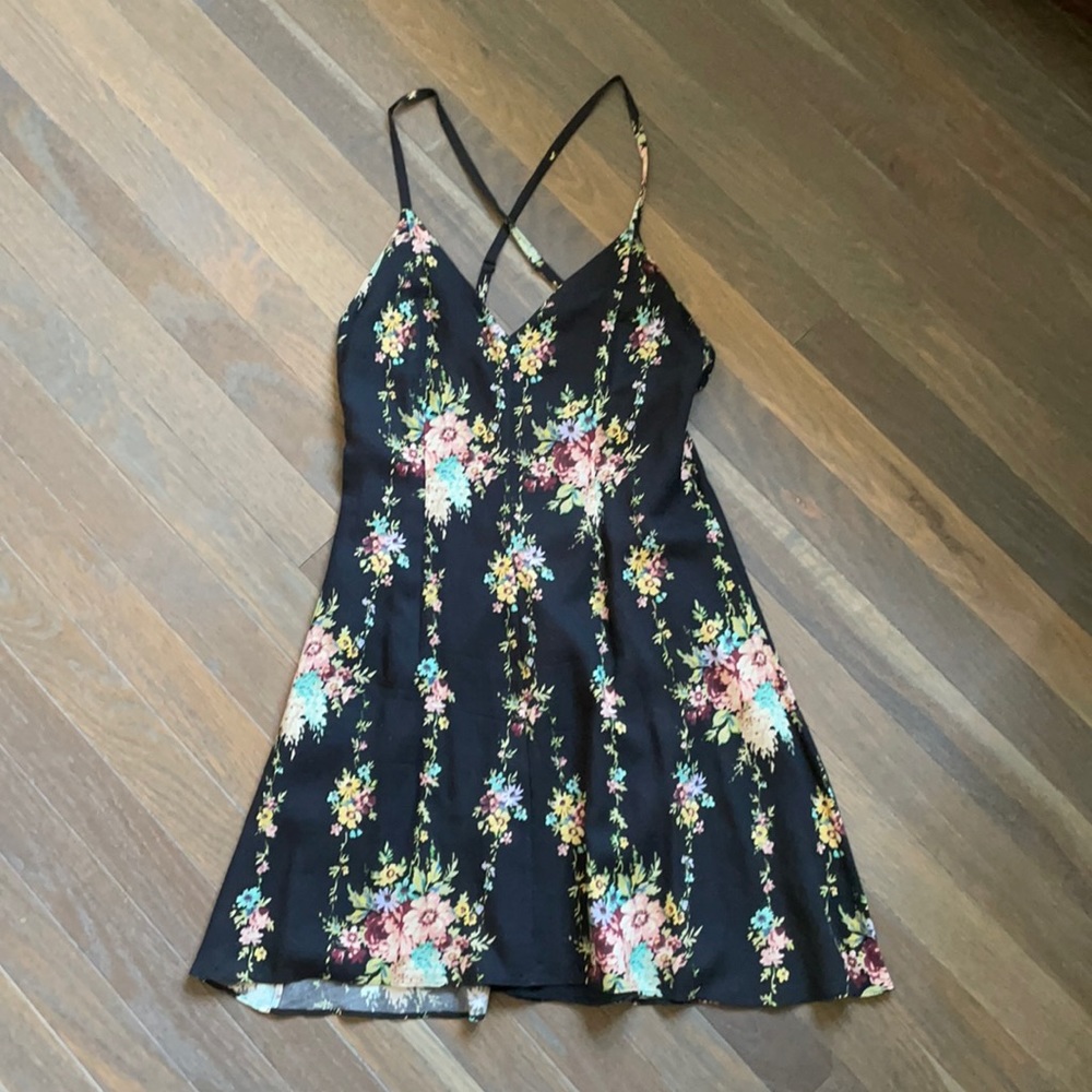 Alice & Olivia Floral Mini Dress